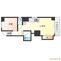 ソブエビル  ｜ 愛知県名古屋市西区浄心2丁目（賃貸マンション1LDK・7階・42.00㎡） その2