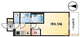 S-RESIDENCE浄心II  ｜ 愛知県名古屋市西区上名古屋2丁目（賃貸マンション1K・2階・26.20㎡） その2