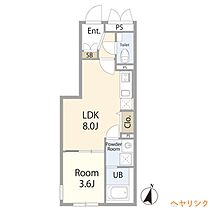 リーデンス名古屋駅西  ｜ 愛知県名古屋市中村区若宮町1丁目（賃貸マンション1LDK・3階・29.50㎡） その2