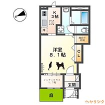 アーバンソレイユ  ｜ 愛知県名古屋市西区南堀越1丁目（賃貸アパート1K・1階・33.86㎡） その2