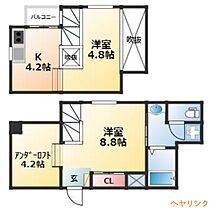 Cuore  ｜ 愛知県名古屋市西区笠取町3丁目（賃貸アパート1R・1階・31.30㎡） その2