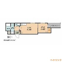 Cherim名城公園  ｜ 愛知県名古屋市北区清水4丁目（賃貸アパート1LDK・3階・30.32㎡） その2