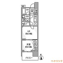 オープンレジデンシア名古屋駅THE COURT  ｜ 愛知県名古屋市西区名駅2丁目（賃貸マンション1K・9階・27.63㎡） その2