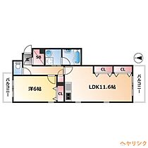 グランシャトゥ那古野  ｜ 愛知県名古屋市西区那古野2丁目（賃貸マンション1LDK・4階・46.18㎡） その2