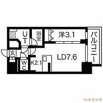 メイクスWアート浅間町  ｜ 愛知県名古屋市西区押切2丁目（賃貸マンション1LDK・14階・33.43㎡） その2