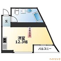 BAUWERK  ｜ 愛知県名古屋市西区則武新町4丁目（賃貸マンション1R・7階・27.72㎡） その2