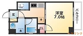 NNS121  ｜ 愛知県名古屋市西区則武新町3丁目（賃貸マンション1K・8階・26.71㎡） その2