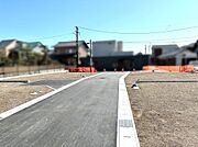 開発道路を北から