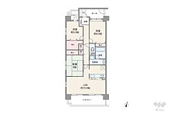 間取図画像 3LDK