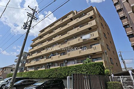 チサンマンション瓢箪山の外観(南東側から)