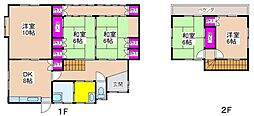 中古戸建 大牟田市 大字勝立(大牟田駅) 2階建 5DK