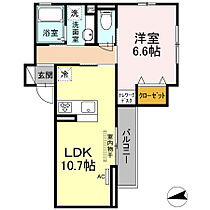 アプリコットII  ｜ 神奈川県川崎市中原区下小田中6丁目（賃貸アパート1LDK・3階・41.41㎡） その2