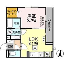 D Paina宿河原7  ｜ 神奈川県川崎市多摩区宿河原7丁目（賃貸アパート1LDK・1階・34.09㎡） その2