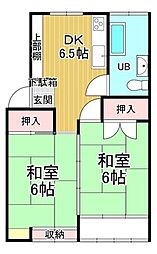 間取図画像 2DK