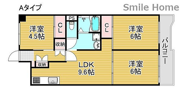 サンコーポラス南港27号棟 ｜大阪府大阪市住之江区南港中3丁目(賃貸マンション3LDK・14階・59.50㎡)の写真 その2