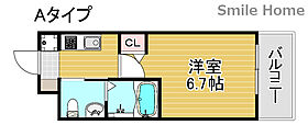 ラクラス阿倍野  ｜ 大阪府大阪市阿倍野区阿倍野元町3-4（賃貸マンション1K・9階・20.36㎡） その2