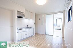 西武多摩湖線 武蔵大和駅 徒歩7分の賃貸アパート 1階1LDKのリビング/ダイニング