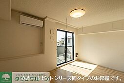 JR八高線 箱根ケ崎駅 徒歩13分の賃貸アパート 1階1LDKのリビング/ダイニング