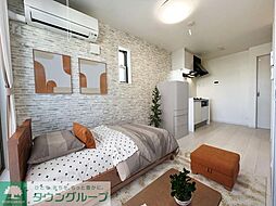 京王線 京王八王子駅 徒歩13分の賃貸アパート 2階ワンルームのリビング/ダイニング