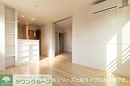 西武拝島線 拝島駅 徒歩5分の賃貸アパート 2階2LDKのリビング/ダイニング