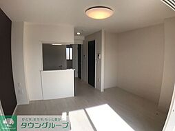 多摩都市モノレール 上北台駅 徒歩17分の賃貸アパート 1階1LDKのリビング/ダイニング