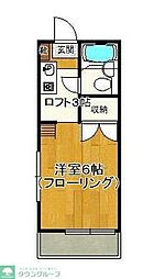 間取図画像 1K