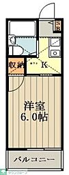 間取図画像 1K