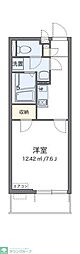 クレイノウィステリア 1Kの間取図画像