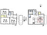 区画図：建物プラン例3LDK、土地価格5668万円、土地面積65.67m2、建物価格2112万円、建物面積66.44m2