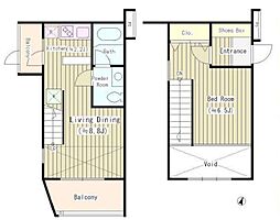 東京メトロ南北線 東大前駅 徒歩7分の賃貸マンション 1階1LDKの間取り