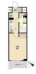 HF両国レジデンス 1Kの間取図画像