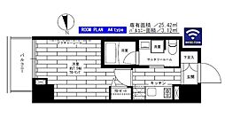 ステージファースト新御徒町2 1Kの間取図画像