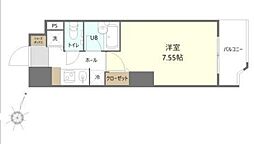 HOPECITY秋葉原 1Kの間取図画像