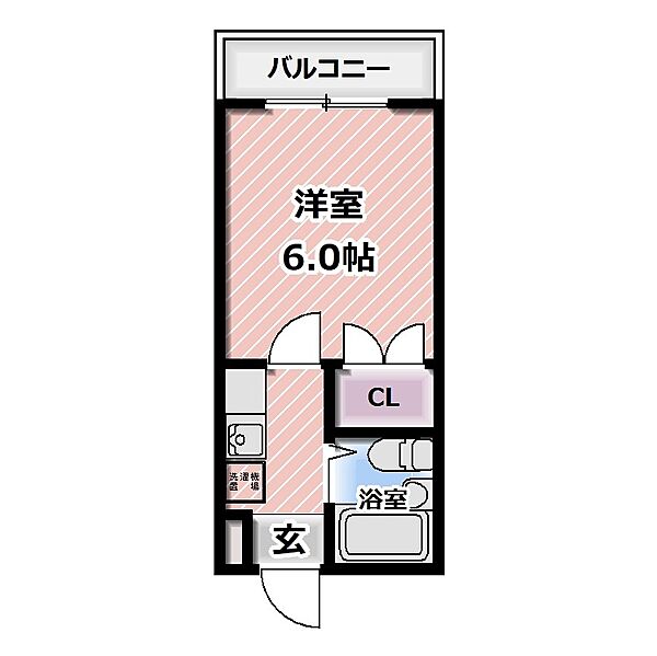 大阪府寝屋川市八坂町(賃貸マンション1K・3階・18.50㎡)の写真 その2