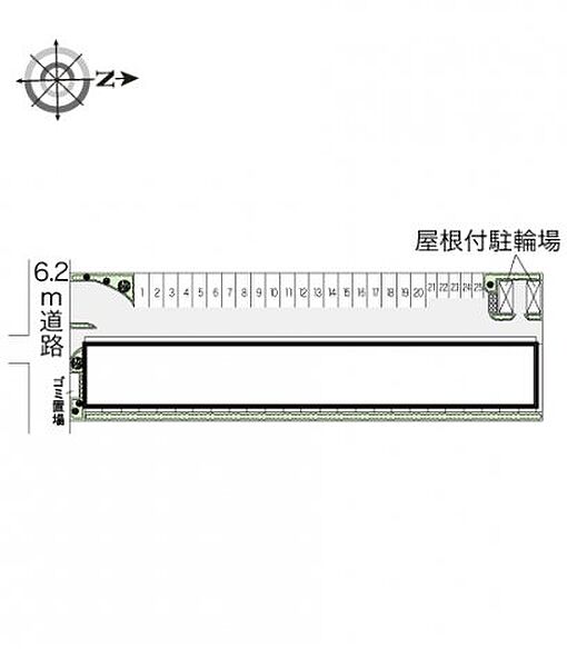 レオパレスクレール 119｜大阪府寝屋川市御幸東町(賃貸アパート2DK・1階・49.68㎡)の写真 その3