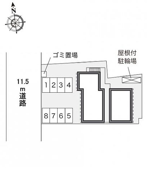 レオパレスヒカリ 106｜大阪府寝屋川市寿町(賃貸アパート1K・1階・19.87㎡)の写真 その3