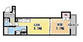 クリエオーレ中茶屋  ｜ 大阪府大阪市鶴見区中茶屋1丁目（賃貸アパート1LDK・2階・33.07㎡） その2