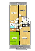 サニーハイツ嵐山  ｜ 兵庫県姫路市嵐山町（賃貸マンション3LDK・1階・59.62㎡） その2