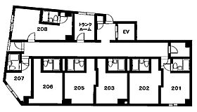 姫路コレクティブハウスPart.1  ｜ 兵庫県姫路市塩町（賃貸マンション1R・3階・9.00㎡） その2