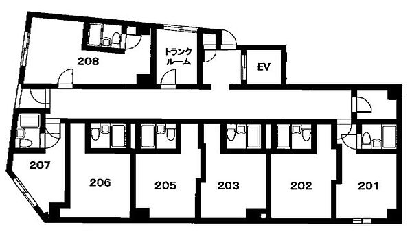 姫路コレクティブハウスPart.1 ｜兵庫県姫路市塩町(賃貸マンション1R・4階・9.00㎡)の写真 その2