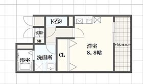 ビーフォレスト姫路EAST  ｜ 兵庫県姫路市駅前町（賃貸マンション1K・9階・26.98㎡） その2