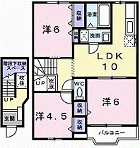 兵庫県姫路市書写（賃貸アパート3LDK・2階・65.57㎡） その2