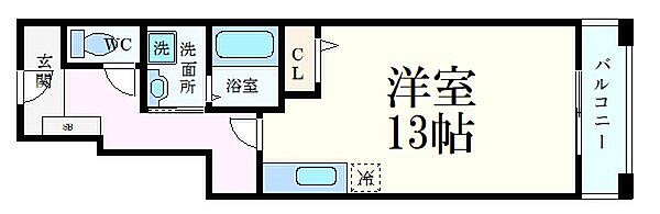 コゥジィーコート 102｜兵庫県姫路市阿保(賃貸アパート1R・1階・35.81㎡)の写真 その2