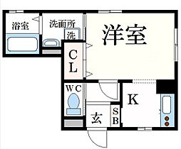 サングレース  ｜ 兵庫県姫路市安田４丁目（賃貸アパート1K・1階・28.16㎡） その2