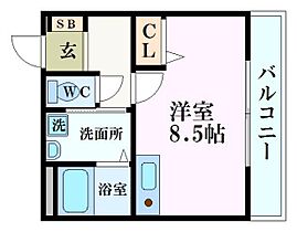 リバーテック  ｜ 兵庫県姫路市下寺町（賃貸マンション1R・6階・25.00㎡） その2