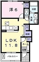 兵庫県姫路市西今宿８丁目（賃貸アパート1LDK・1階・42.80㎡） その2