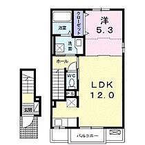 兵庫県加古川市東神吉町西井ノ口（賃貸アパート1LDK・2階・43.32㎡） その2