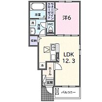 兵庫県姫路市勝原区山戸（賃貸アパート1LDK・1階・44.70㎡） その2