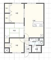 マンション外堀川  ｜ 兵庫県姫路市豊沢町（賃貸マンション3LDK・3階・63.45㎡） その2