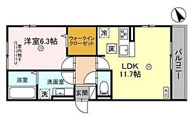 クオーレ神和  ｜ 兵庫県明石市貴崎３丁目（賃貸アパート1LDK・3階・46.28㎡） その2